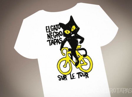 El Gato Negro Tour de France t-shirt