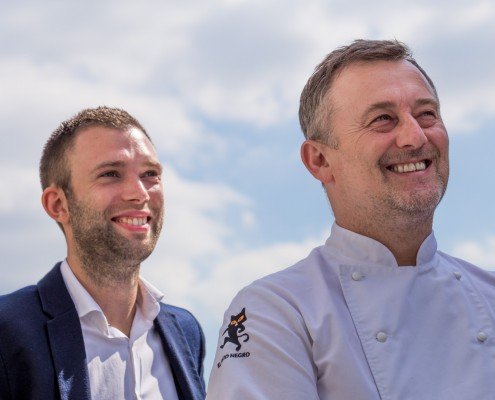 General Manager Phil Bennett and Chef Patron Simon Shaw