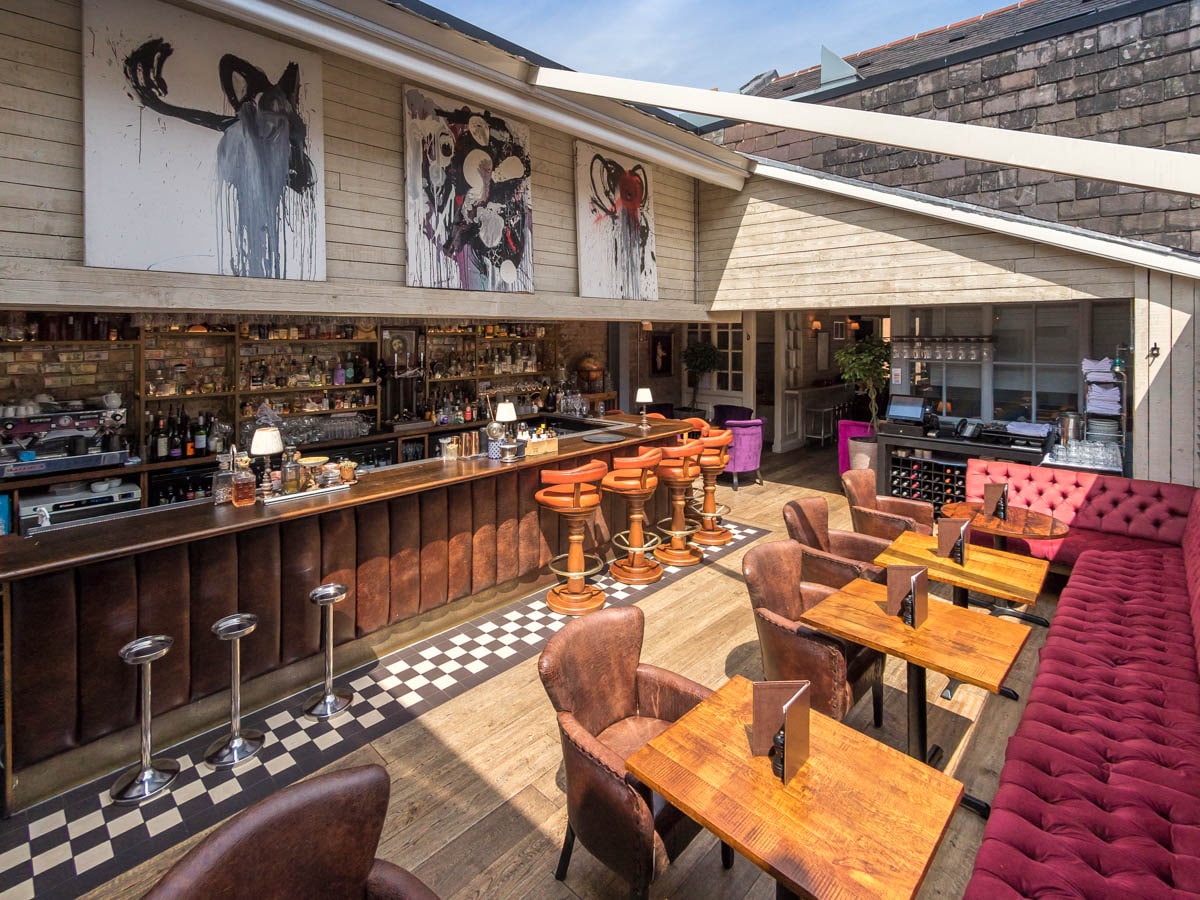 Manchester King Street terrace open roof