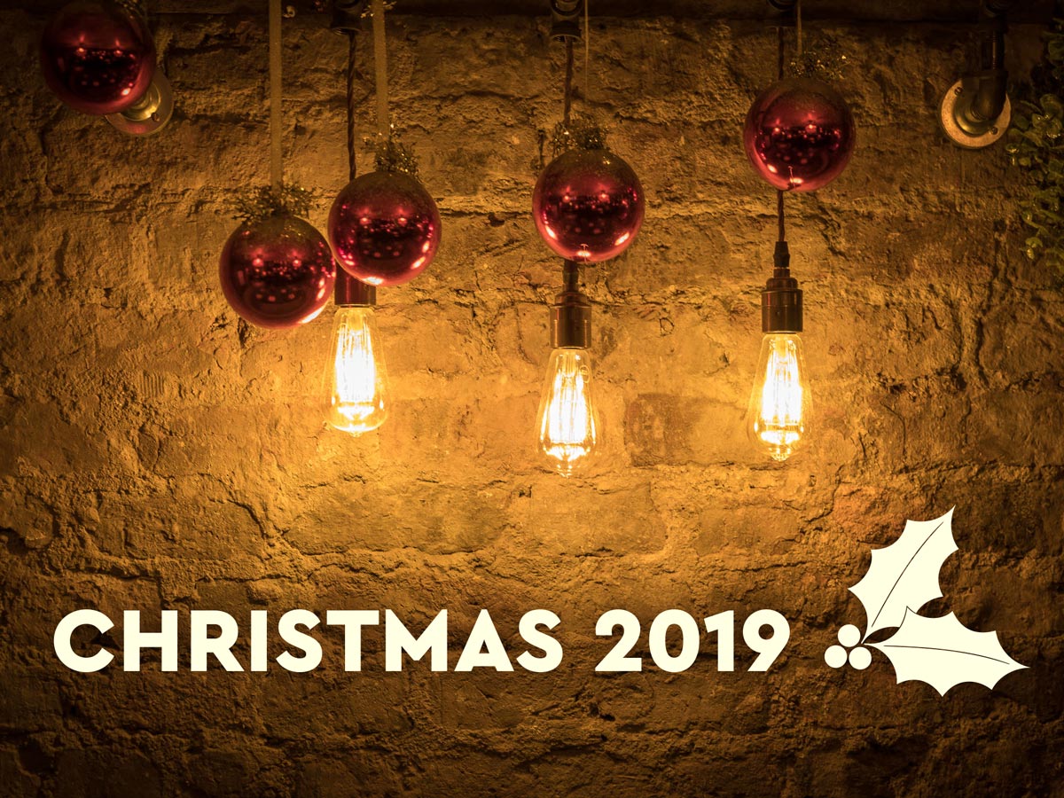 Christmas 2019 decorations at El Gato Negro